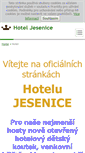 Mobile Screenshot of hotel-jesenice.cz